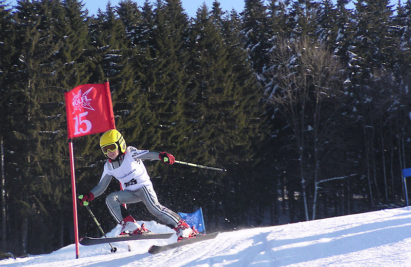 Skifahren im Bayerwald